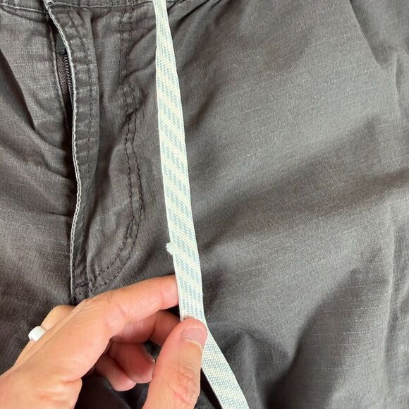 Vuori Ripstop Climber Pants Gray Men's M Drawstring Stretch Hiking - Picture 5 of 13